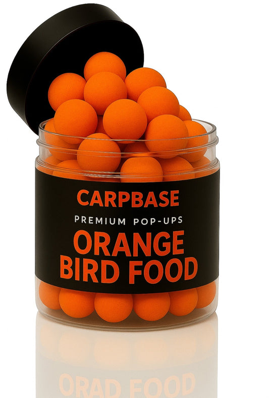 orange birdfood pop up